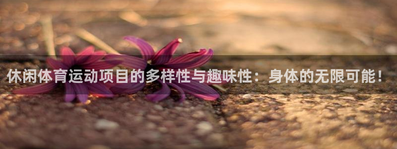 劲球体育视频：休闲体育运动项目的多样性与趣味性：身体的无限可能！